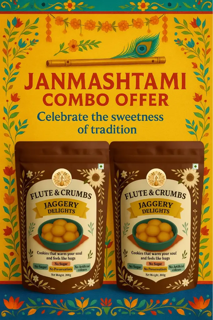 Jaggery Delight (400g) (Pack of 2) I Sugar Free I Made with Jaggery