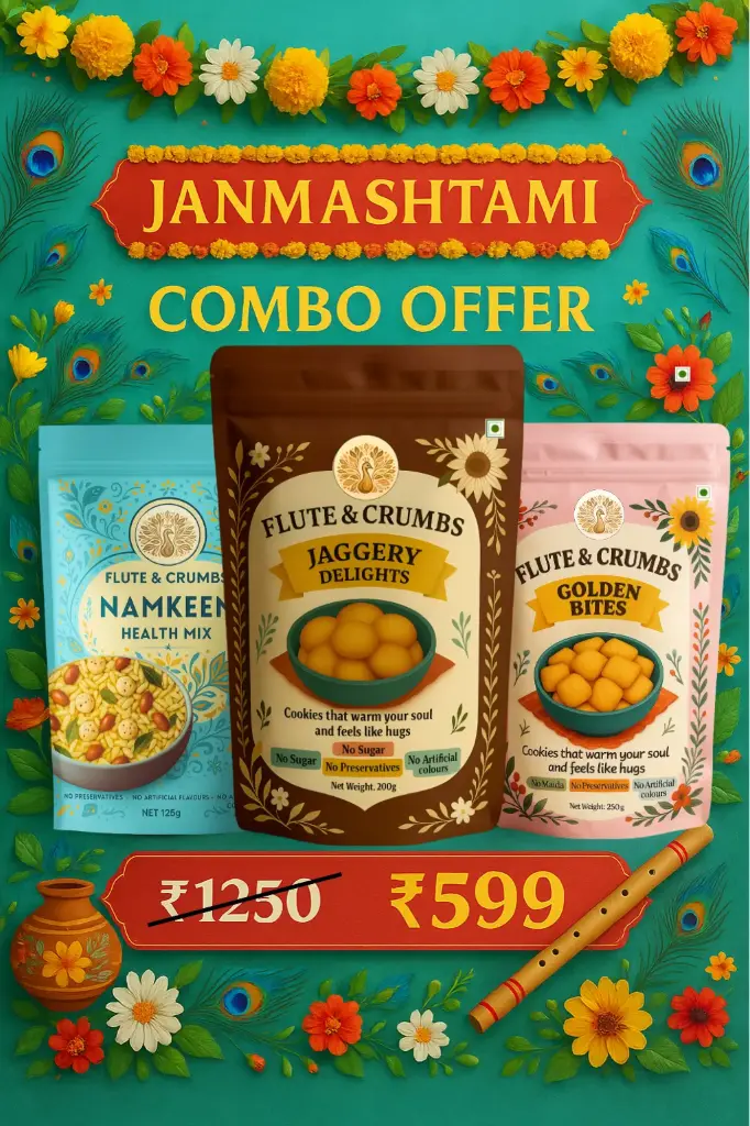 Combo Offer (Pack of 3) Golden Bites I Jagery Delights I Health Mix I Limited Offer