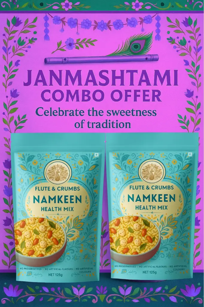 Combo Offer: Health Mix I Healthy Namkeen Bhujia I Pack of 2 I (250g)